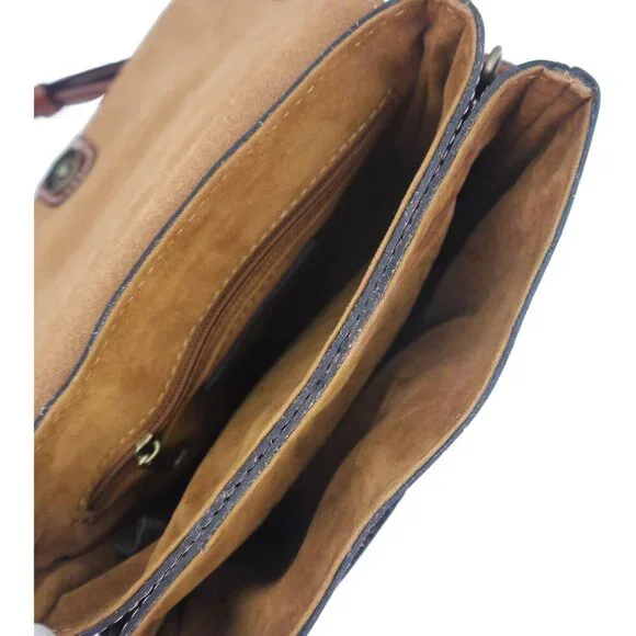 Leather Crossbody Bag Womens Multicolour Compact Stylish Durable